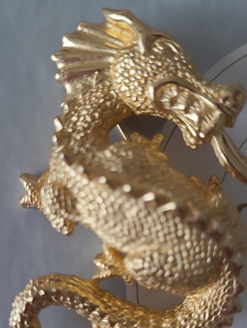 Dior Gold Dragon Brooch - Picture 2 of 6